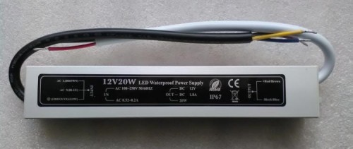 Zasilacz Led 12V/20W IP67 Wodoodporny