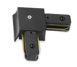 Łącznik szynoprzewodów Kątowy Czarny