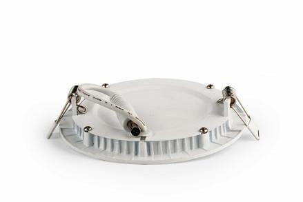 Panel LED Biały Okrągły Barwa ciepła 6W/540lm tył