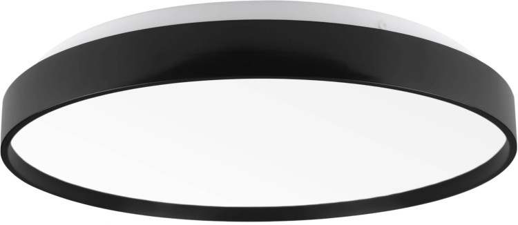 Lampa sufitowa okrągła czarna 24W/2510lm CCD neutralna