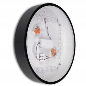 Lampa sufitowa okrągła czarna 48W/4920lm CCD NW elementy elektroniczne