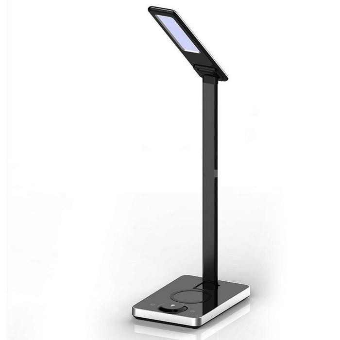 Lampka na biurko LED 7W DIM z indukcyjnym ładowaniem smartfona