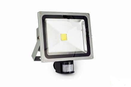 Naświetlacz LED 20W/1800lm COB Epistar + PIR (czujnik ruchu) WW