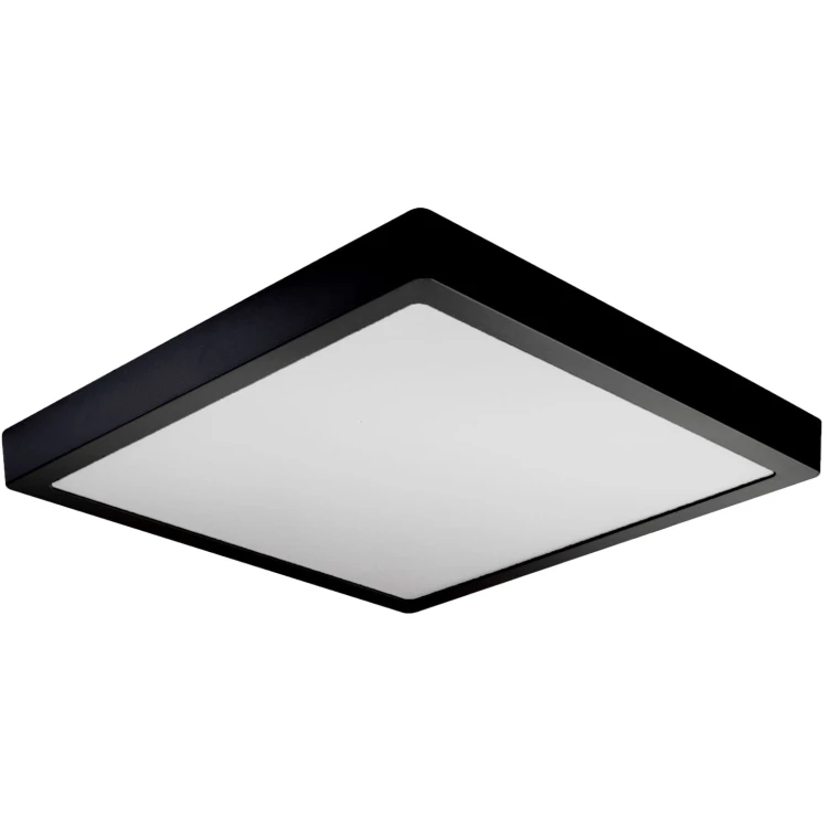 Panel LED czarny natynkowy kwadrat 24W/2640lm NW