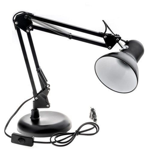 Lampka biurkowa kreślarska do LED E27