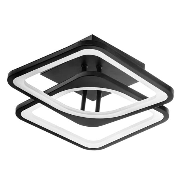 Lampa LED "Czarne Kwadraty" 22W/1980lm DIM pilot+aplikacja