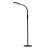 Lampa LED podłogowa czarna dimmable
