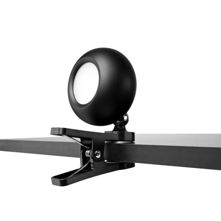 Lampka Biurkowa LED 3W DIM z akumulatorem czarna na klips