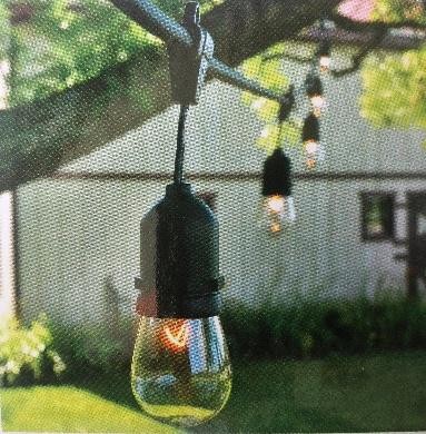 Girlanda Dekoracyjna E27 15 metrów z LED