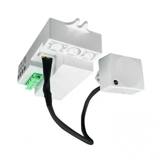 Sensor ruchu i zmierzchu mikrofalowy z przewodem na 230V