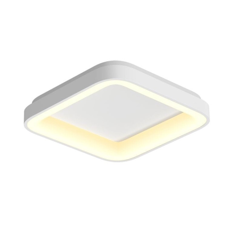 Kompaktowa oprawa LED kwadrat 72W/7500lm biała DIM