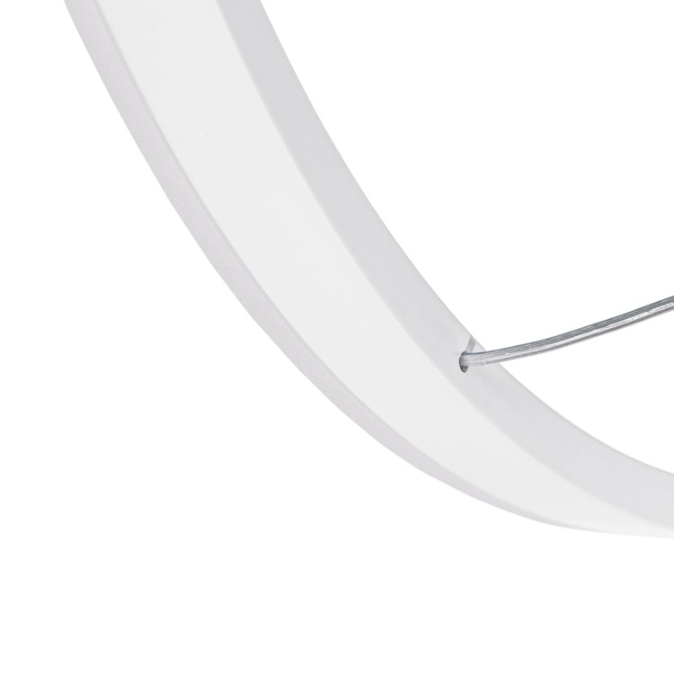 Ściemnialny żyrandol LED 22W/1980lm okrąg biały barwa światła biała neutralna