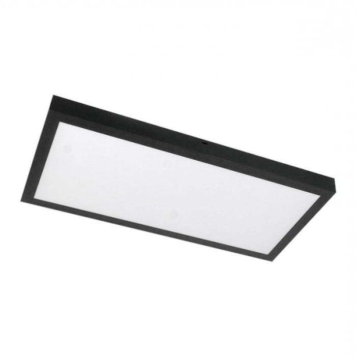 Panel LED natynkowy czarny 60x30 24W/1900lm NW CCD