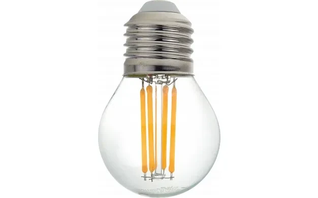 Żarówka LED E27 filament ściemnialna 4W/400lm WW