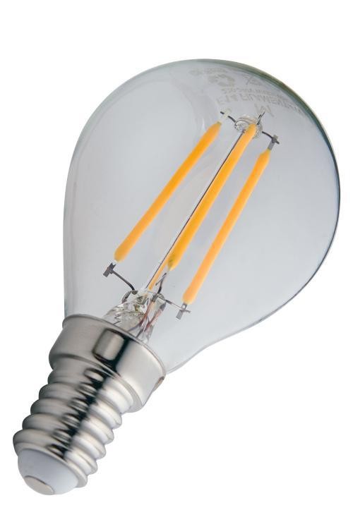Żarówka led E14 COG Filament Edison Kula Ciepła 4W/480lm