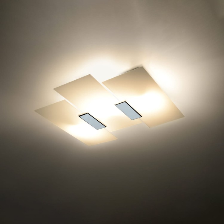 Plafon FABIANO z żarówkami LED