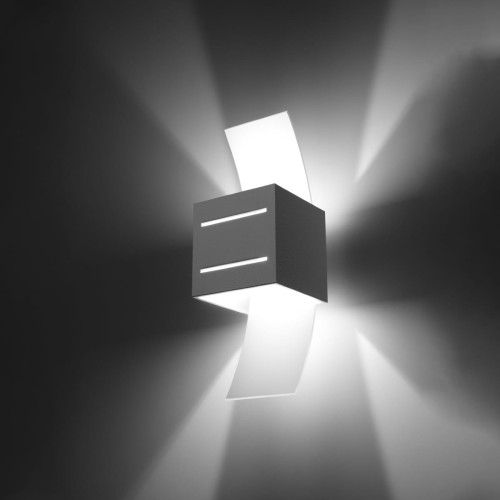 Kinkiet LORETO biały z żarówką LED