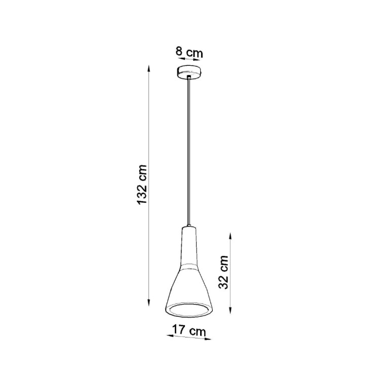 Lampa wisząca EMPOLI wymiary