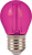 Żarówka LED E27 2W/60lm różowa