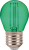 Żarówka Led E27 2W/60lm zielona