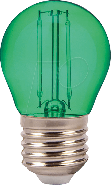 Żarówka Led E27 2W/60lm zielona