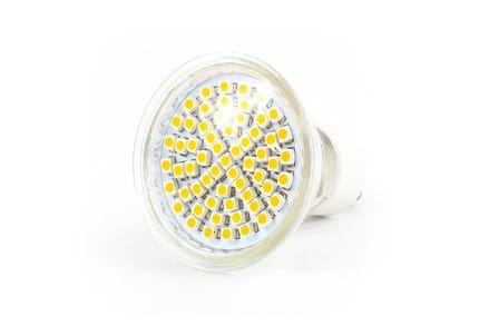 Żarówka Led GU10 60SMD 3528 Cover Ciepła 3W/240lm