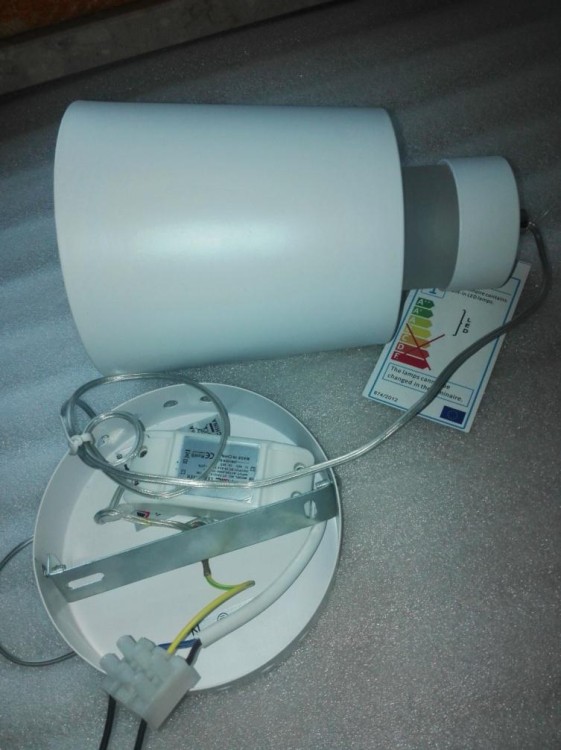 Lampa Wisząca Led 7W/400lm Biała WW