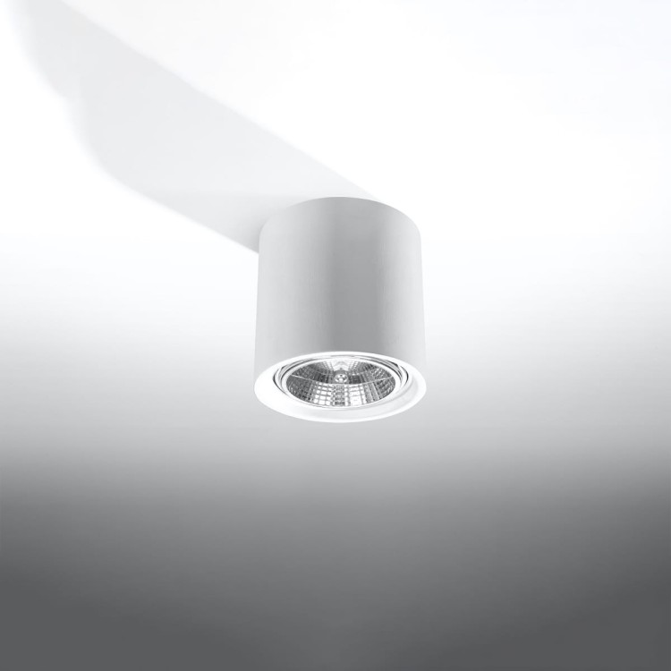 Plafon ceramiczny KALU z żarówką LED