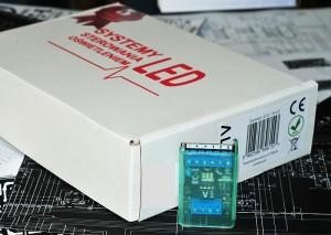 Ściemniacz Led / Sterownik RGB EC-11V sterowany  sygnałem 1-10V Enterius opakowanie