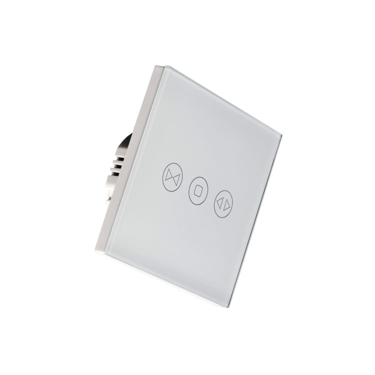 Włączniki i ściemniacze dotykowe szklane